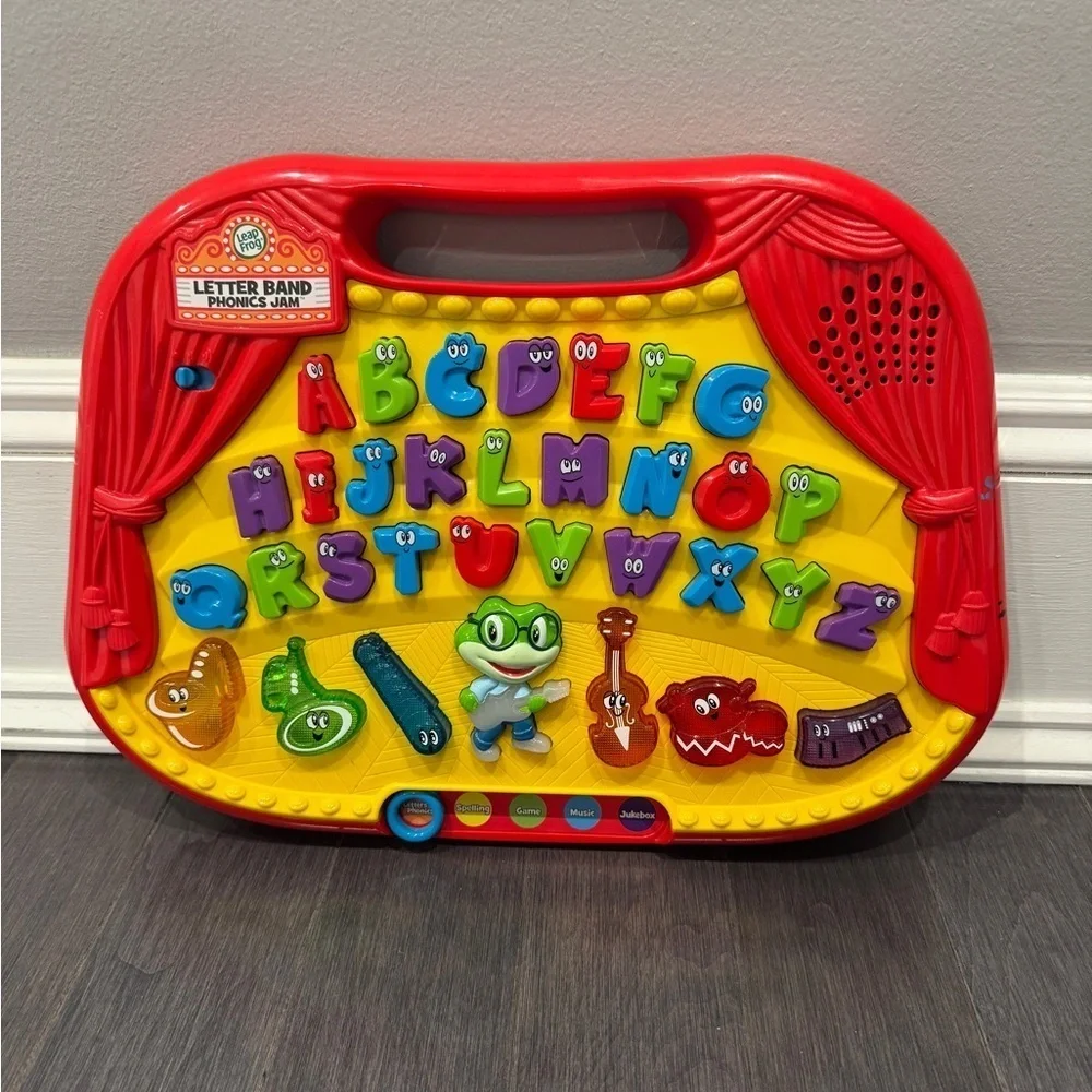 LeapFrog Red and Yellow Alphabet Electronic Musical Learning Toy Baby Toddler